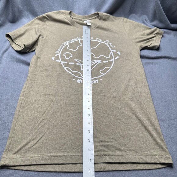 Bella Canvas Mr. Feeny Unisex Size Small Tee Shirt Graphic Gray Preowned - Picture 10 of 11